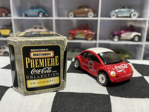 ビンテージトイ　ミニカー　コカコーラグッズMATCH BOX マッチボックス COKE concept1 箱入り　開封済み