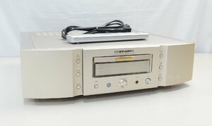 02★【ジャンク品】MARANTZ マランツ SACDプレーヤー SA-15S1 2005年製 スーパーオーディオCD オーディオ機器 リモコン付★477N7　/8ｂ*