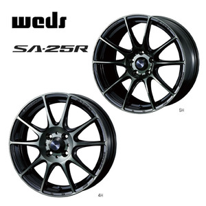 送料無料 ウェッズ WedsSport SA-25R 7J-16 +48 5H-100 (16インチ) 5H100 7J+48【2本セット 新品】