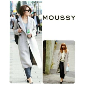 人気 完売 マウジー MOUSSY ウールチェスターコート サイズ2