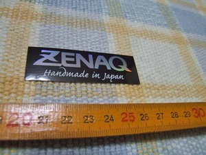 ゼナック/Zenaq/非売品/ステッカー/シール/A ※ヤフーショッピングストア/レア物商会・健美堂でも大量出品中！