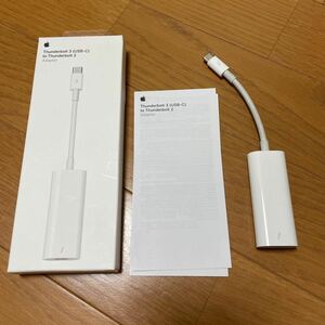 Apple 純正 Thunderbolt 3 (USB-C) to Thunderbolt 2 アダプタ a