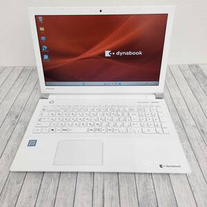 ★☆★☆　【高速起動】　TOSHIBA dynabook P3-T4KS-BW 〔Core i3-8130U/SSD 新品240GB/メモリ 8GB〕　WINDOWS11☆★ ☆★