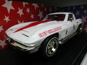 Chevrolet Corvette 1/18 シボレー 1967 C2 2代目 V8 427 コルベット スティングレイ Sting Ray 50th st louis cardinals 工具箱 限定品　
