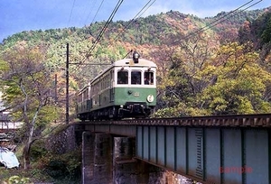 【鉄道写真】京福電鉄叡山線デナ122 [0004062]