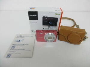 中古 カメラ SONY ソニー Cyber-shot サイバーショット DSC-WX350 ピンク コンパクトデジタルカメラ ※動作未確認 ／D