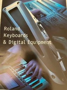 ローランド Roland Keyboards & Digital Equipment カタログ 2001年12月
