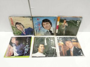 【まとめ/レコード/EP盤】五木ひろし 6枚セット　『契り』『別れの鐘の音』『浜昼顔』『ふたりの夜明け』『狼のバラード』【ac04f】