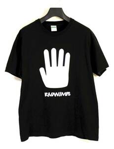 ◆RADWIMPS ラッドウィンプス◆半袖 ハンドサインＴシャツ:L