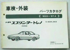 トヨタ SPRINTER 1983.5～