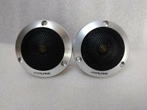 アルパイン DLX-F30T COMPONENT TWEETER 120W PEAK 40W RMS 4 OHMS ツイーター ALPINE 