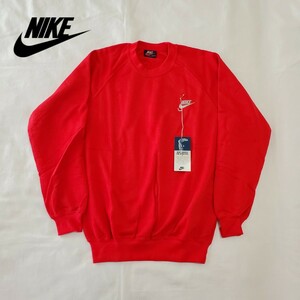 【DEADSTOCK】80s NIKE ナイキ 紺タグ ラグランスウェット