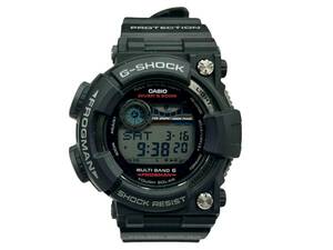 CASIO (カシオ) G-SHOCK Gショック FROGMAN フロッグマン デジタル腕時計 電波ソーラー GWF-1000 ブラック メンズ/028