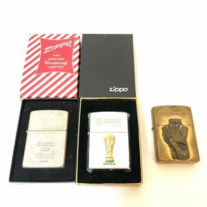 ZIPPO ジッポ オイルライター 喫煙具 喫煙グッズ　2002 FIFA WORLD CUP KOREAJAPAN CLASSIC1932 箱付き