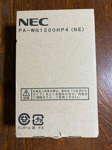 NEC 無線LANルーター Aterm PA-WG1200HP4 未使用品