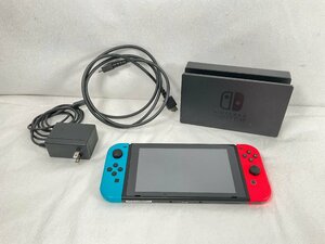 ★任天堂 NINTENDO SWITCH スイッチ HAC-001 ブルー×レッド 中古 1円スタート★