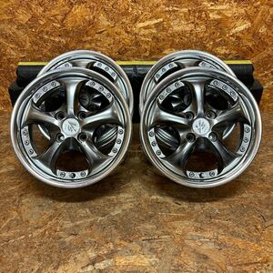 希少サイズ☆WORK☆VS-KF☆14×5J+42☆100/4穴☆軽サイズ　JDM