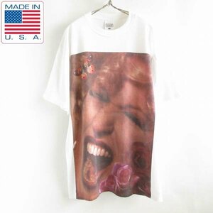 1993年製 USA製 ベット ミドラー ツアーTシャツ 半袖 白系 XL フォトプリント ビッグサイズ アメリカ製 ビンテージ D148-01-0030ZVW