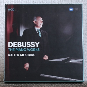 欧州製/リマスターCD/5枚組/ギーゼキング/ドビュッシー/ピアノ曲集/前奏曲/映像/Gieseking/Debussy/Piano Works/Remastered at Abbey Road