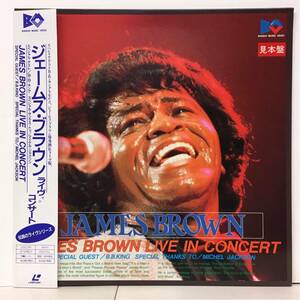 (LD-559) JAMES BROWN ジェームス・ブラウン/ JAMES BROWN LIVE IN CONCERT/BML-5/DJ-COPY