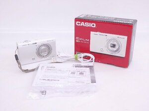 CASIO/カシオ コンパクトデジタルカメラ EXILM EX-ZR70 HIGH SPEED ホワイト 1610万画素 説明書・元箱付 ◆ 6DFC9-4