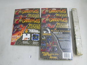 (gargoyles パズルステッカー)　５冊　未使用