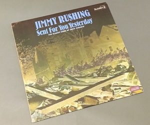 LP［ジミー・ラッシング／Sent For You Yesterday-The Classic Blues Of Jimmy Rushing］us◆白ラベル◆BluesWay◆Count Basie