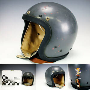 TROPHY LIMITED MODEL Tourist Trophy Helmet Hard Relic Charcoal　メイド・イン・トーキョーライン　限定品/TROPHY CLOTHING　L/XLサイズ