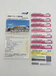 #1322a 未使用 ANA 株主優待券 航空券 割引券 冊子付 計8枚 2025年5月31日 7枚 2024年11月30日 1枚 現状品