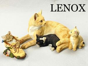 M369 LENOX レノックス 猫 置物 2点