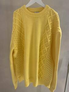 【FAMILY FIRST】KNIT YELLOW