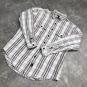 ★ RRL ダブルアールエル RALPHLAUREN ラルフローレン 三ツ星タグ 90s heavy flannel shirt ヘビー ネルシャツ ワークシャツ チェック 104