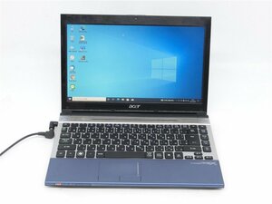 カメラ内蔵/13型/ノートPC/Win10/新品SSD256/4GB/2世代i5/ACER　3830T　MS office2021搭載　HDMI USB3.0