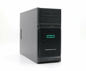 hp ProLiant ML30 Gen10 Xeon E-2224 3.4GHz 16GB 300GBx2台(SAS2.5インチ/12Gbps/RAID1構成) DVD+-RW SmartArray P408i-p SR