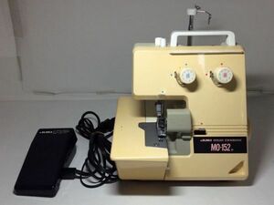 【中古品】JUKI ジューキ MO-152 ロックミシン 本体のみ ハンドクラフト 手工芸 現状品