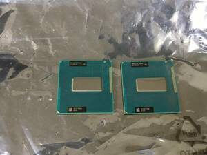 CPU 2個 Intel Core i7-3630QM 2.40GHz SR0UX ソケット FCPGA988 動作品 