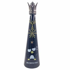 【中古】 Fillico フィリコ 飾りボトル バッドバツマル 黒 空瓶 サンリオ 空ボトル 王冠付き 24008748 AS