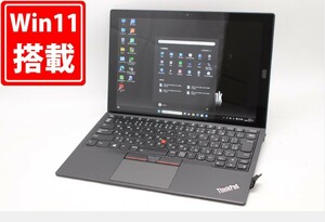 中古訳有 2K対応 タッチ 12型 Lenovo ThinkPad X1 Tablet Gen2 Windows11 七世代 i5-7Y54 8GB NVMe 256GB-SSD カメラ LTE 無線 Office付