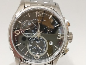 【ジャンク・非可動品】 HAMILTON ハミルトン H326120 クォーツ メンズ 腕時計 ジャズマスター