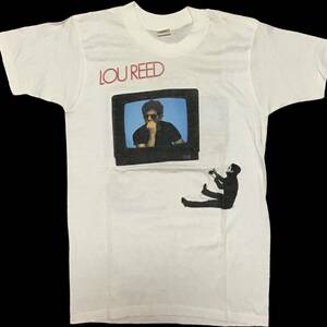 デッド Vintage 1984 Lou Reed New Sensations Vintage バンド Tシャツ Velvet Underground Nico Andy Warhol Art Rock / LEVIS 501 506 XX