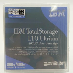 【未使用】LTO ultrium 3 データテープカートリッジ 400/800GB IBM 24r1922