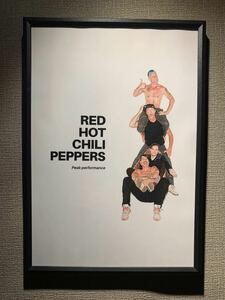 RED HOT CHILI PEPPERS レッチリ A4 ポスター 額付 送料込
