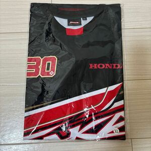 新品 未開封 MotoGP LCR HONDA HRC レーシングチームオフィシャルTシャツ #30 中上 貴晶 サイズXL