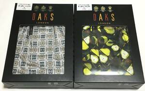 DAKS　トランクス ２枚セット　日本製　M　ダックス　定価各3.850円