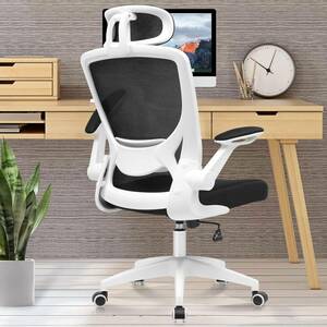 KD9060H-White　パソコンチェア オフィスチェア メッシュ椅子 テレワーク 人間工学椅子 デスクチェア 疲れない 勉