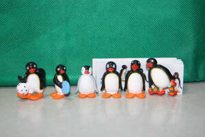 PINGU キンダーサプライズ ピングーサプライズ2 海外チョコエッグ ピングー,ピンギ,ピンゴ,ピンガ 6個セット フィギュア サッカー