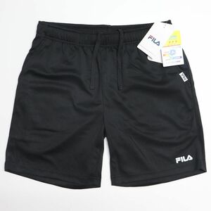 ●送料390円可能商品 フィラ FILA 新品 メンズ 吸水速乾 COOL 冷感 UVカット ハーフパンツ 黒 XLサイズ [412362-BK-LL] 一 四 参★QWER