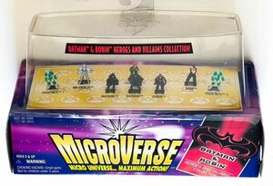 kenner ケナー MICRO VERSE マイクロバース BATMAN&ROBIN バットマン&ロビン Heroes and Villains Collection ミニチュア フィギュア