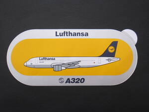 ルフトハンザ■Lufthansa■A320■エアバス公式ステッカー