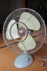 即決■動作品■ナショナル 電気 扇風機 National ■ELECTRIC FAN 3枚羽 お座敷ファン ビンテージ 家電 昭和レトロ アンティーク 古道具